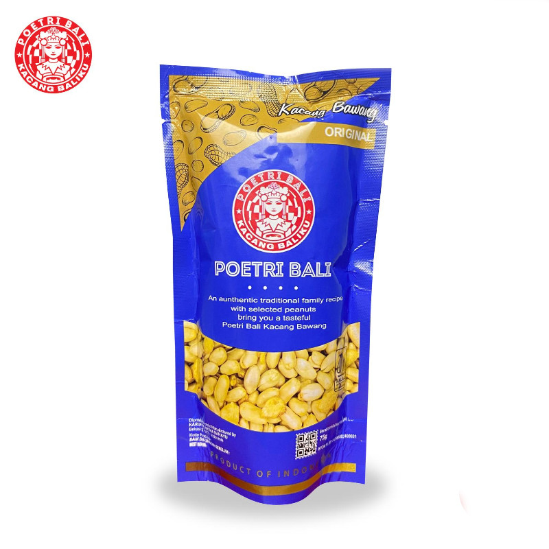 Poetri Bali - Kacang Kapri Bali Original 75 gram | Oleh-oleh Khas Bali