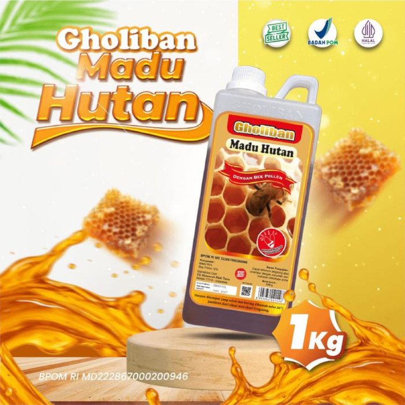 Gholiban Madu Hutan Kalimantan 1 kg