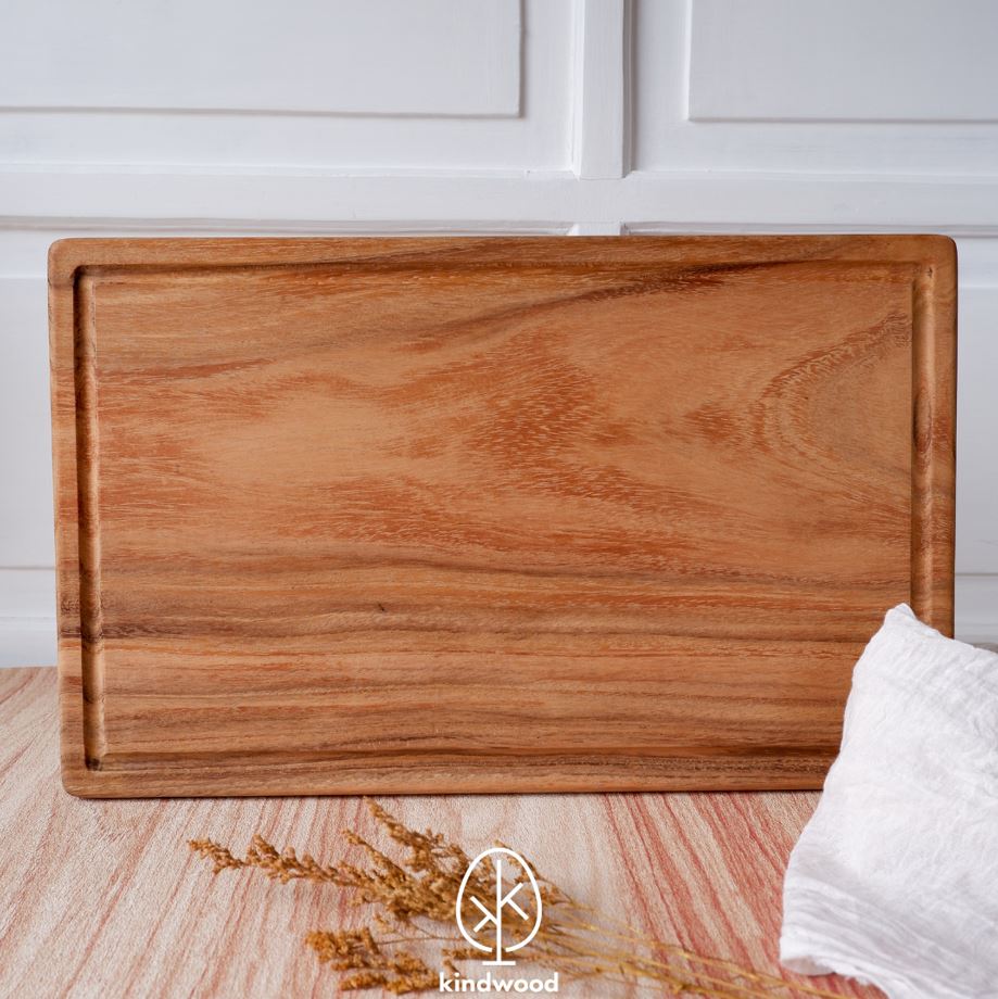 Teak Wood Cutting Board 26x42cm