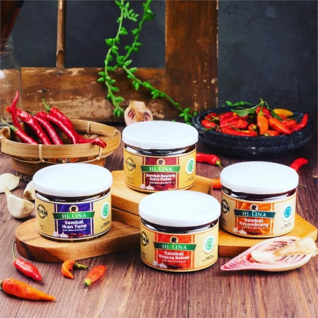 Hj Lina Sambal kecombrang / Sambal bawang / Sambal ikan tuna