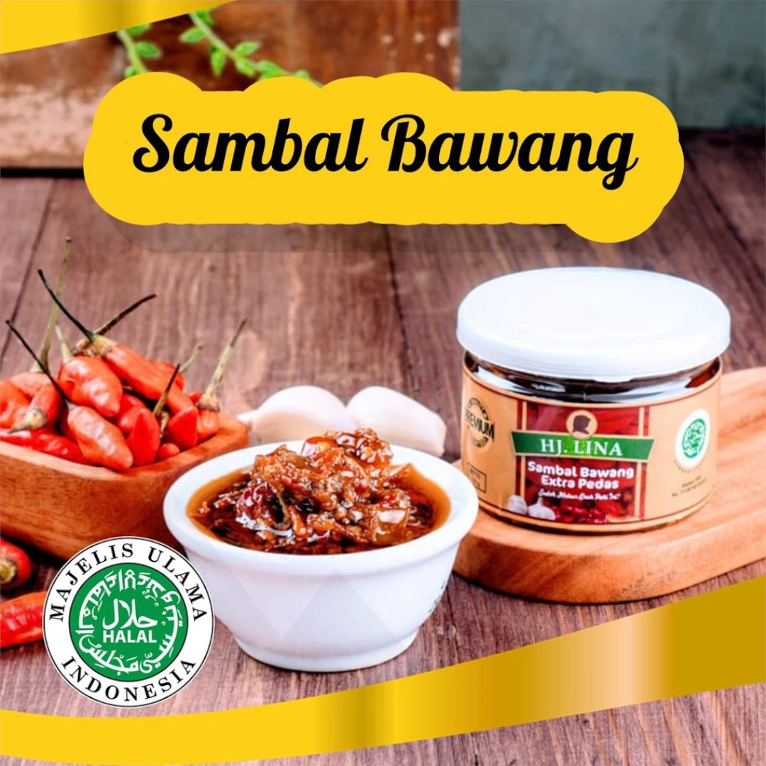 Hj Lina Sambal kecombrang / Sambal bawang / Sambal ikan tuna 3