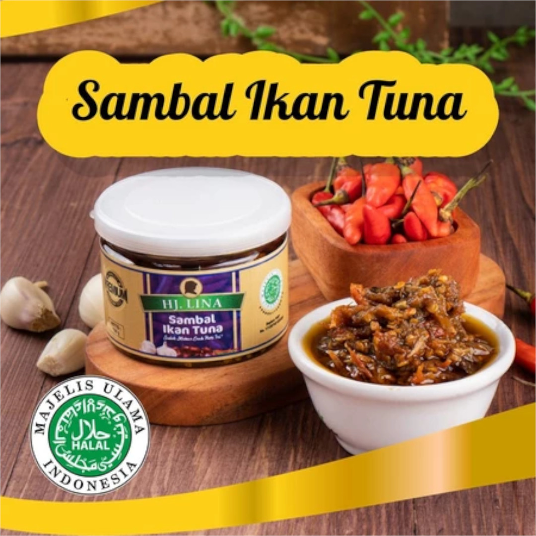 Hj Lina Sambal kecombrang / Sambal bawang / Sambal ikan tuna 4