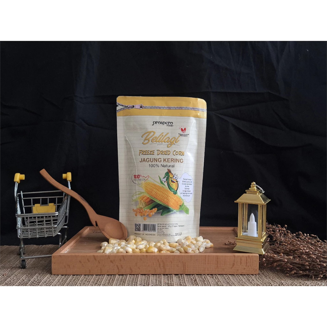 Belilagi freeze dried Sweet corn / Durian / Mix Fruit  4
