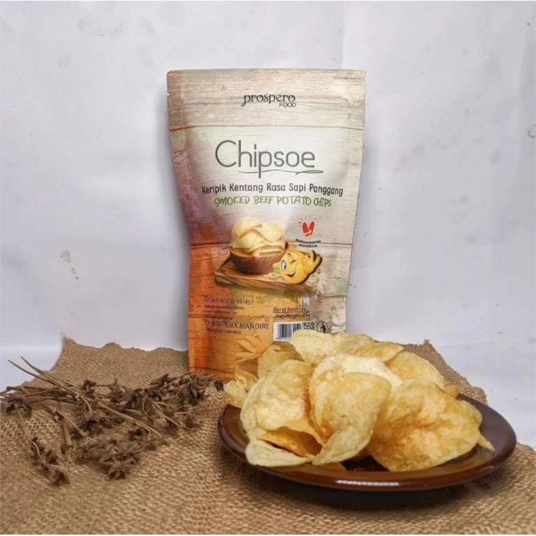 Chipsoe Potato Chips 50gr  3