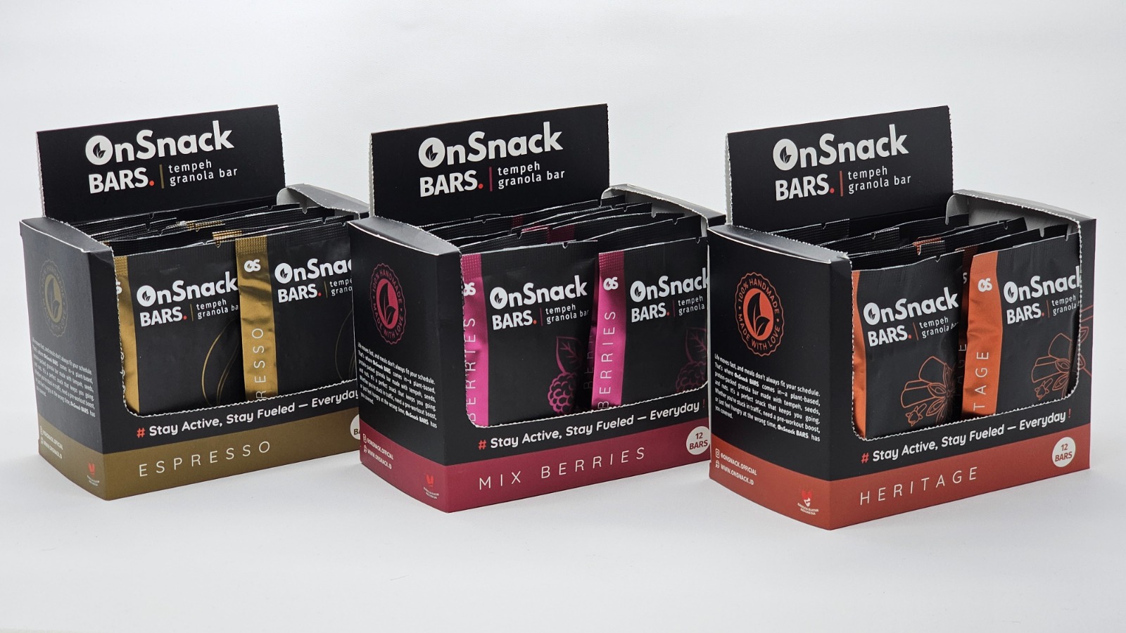 Tempeh Granola Bar 12 x 15 gram