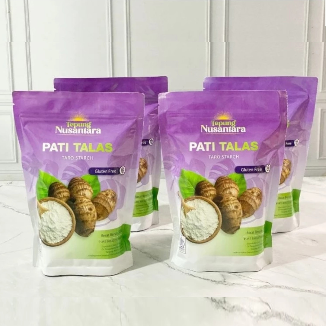 Tepung Pati Talas Nusantara Bebas Gluten 500gr