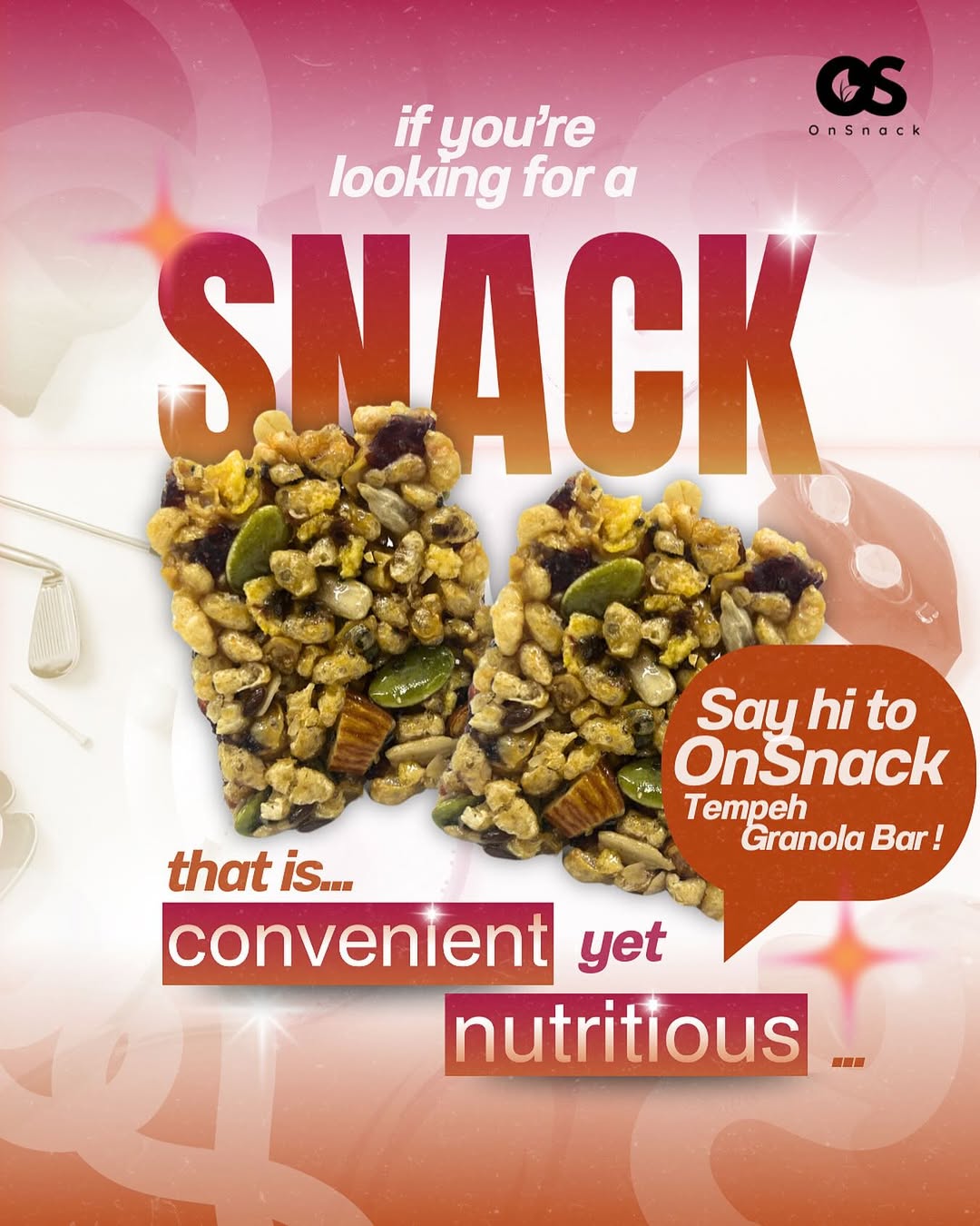 Tempeh Granola Bar 12 x 15 gram 11