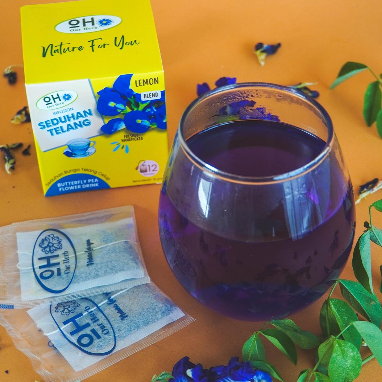 OUR HERB Teh telang / seduhan teh telang 18gr ( 12x1.5gr ) 3