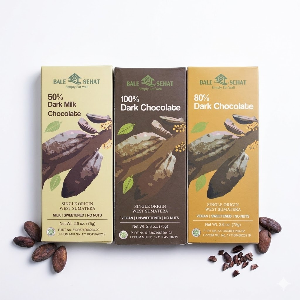 BALE SEHAT Coklat hitam 70gr