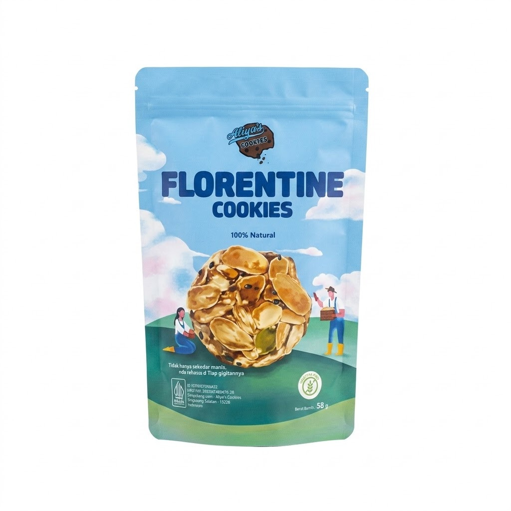 ALIYA'S COOKIES - Florentine cookies 58gr