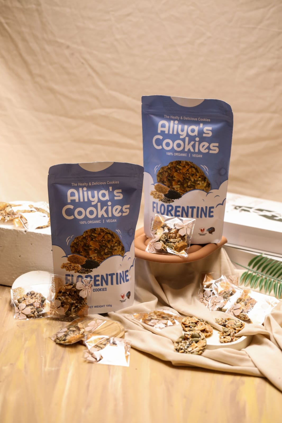 ALIYA'S COOKIES - Florentine cookies 58gr 3