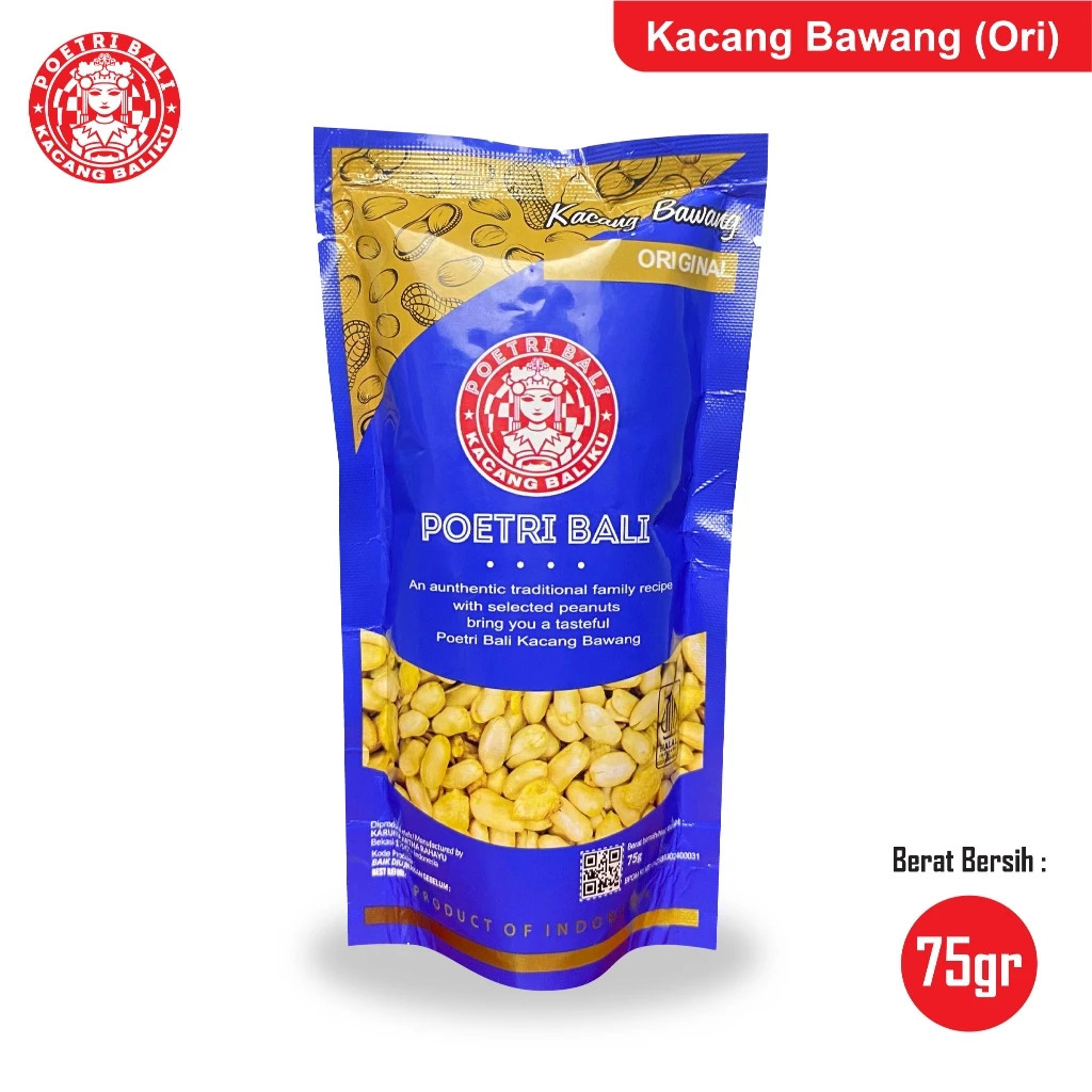 Poetri Bali - Kacang bawang 75g All variant 2