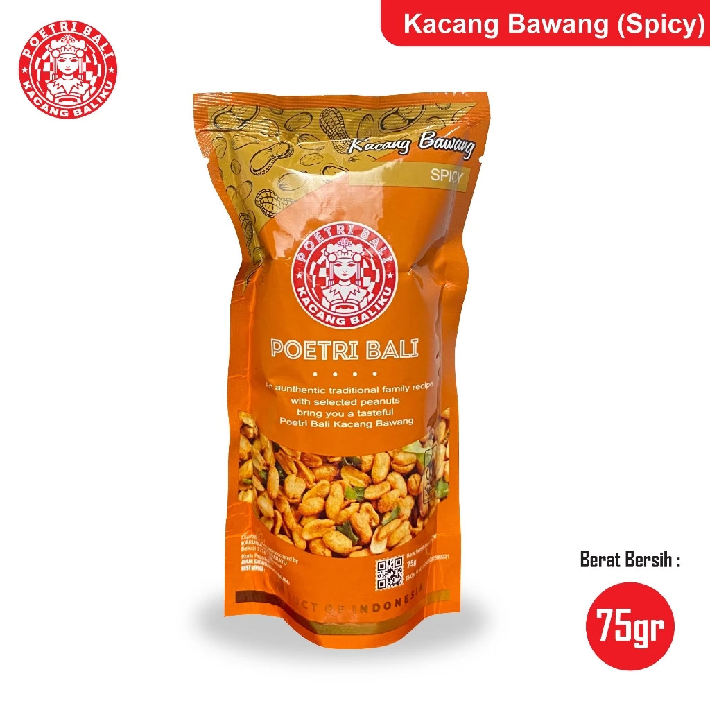 Poetri Bali - Kacang bawang 75g All variant 5