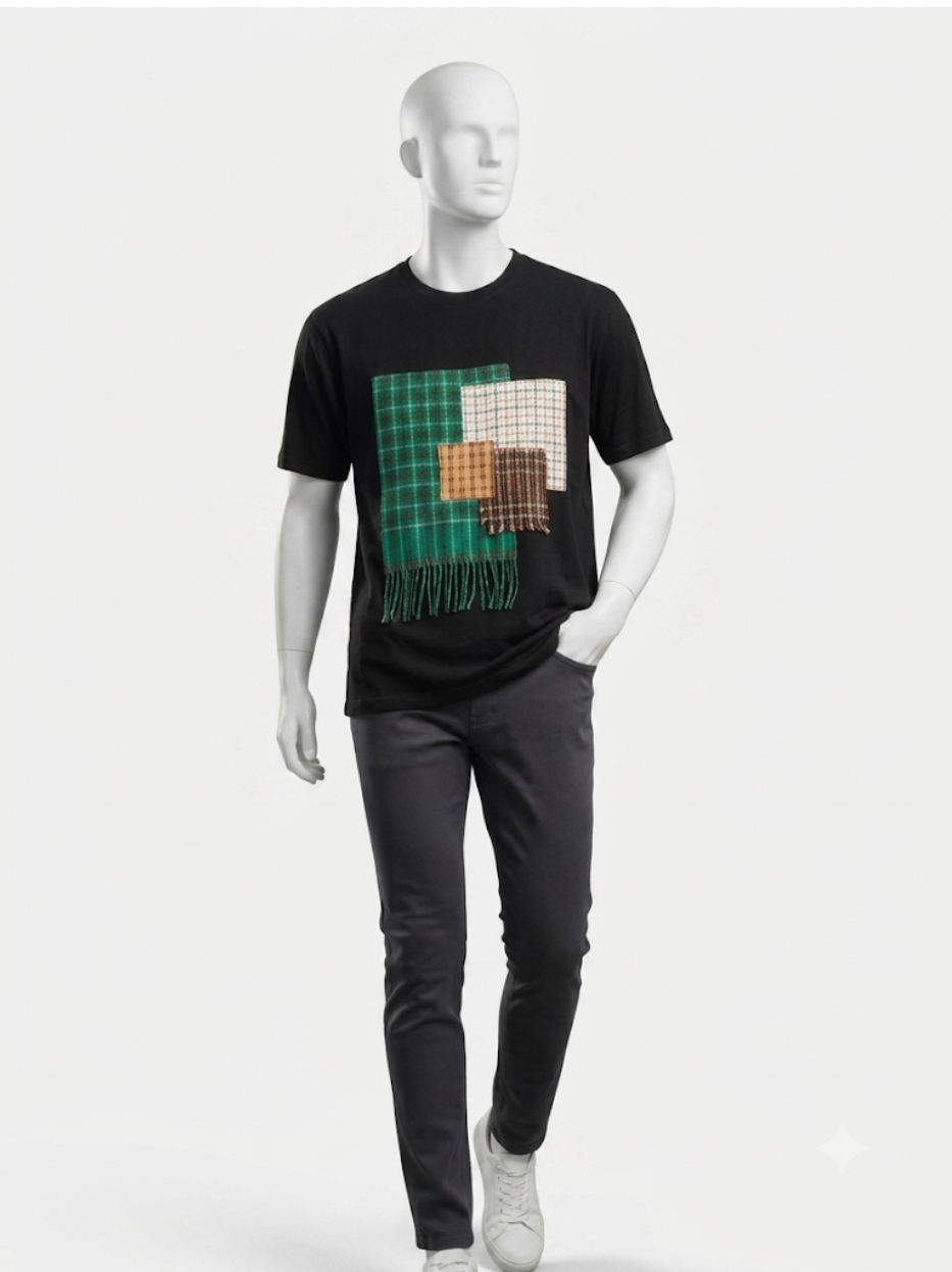 Kaos aksen Tenun Baduy