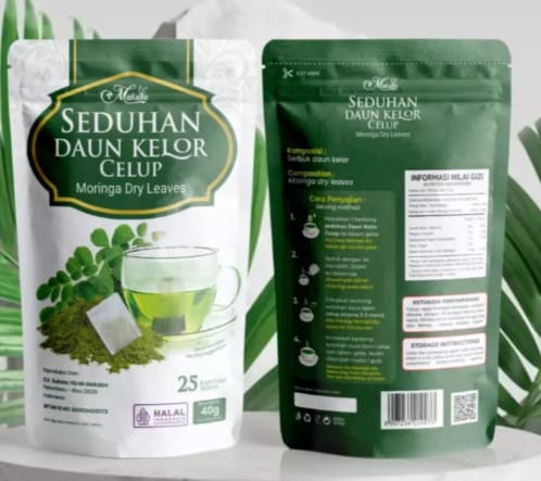 Makaba seduhan daun kelor celup 40gr