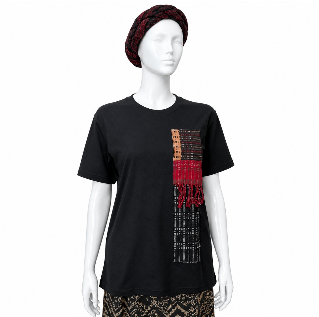 Kaos aksen Tenun Baduy 3