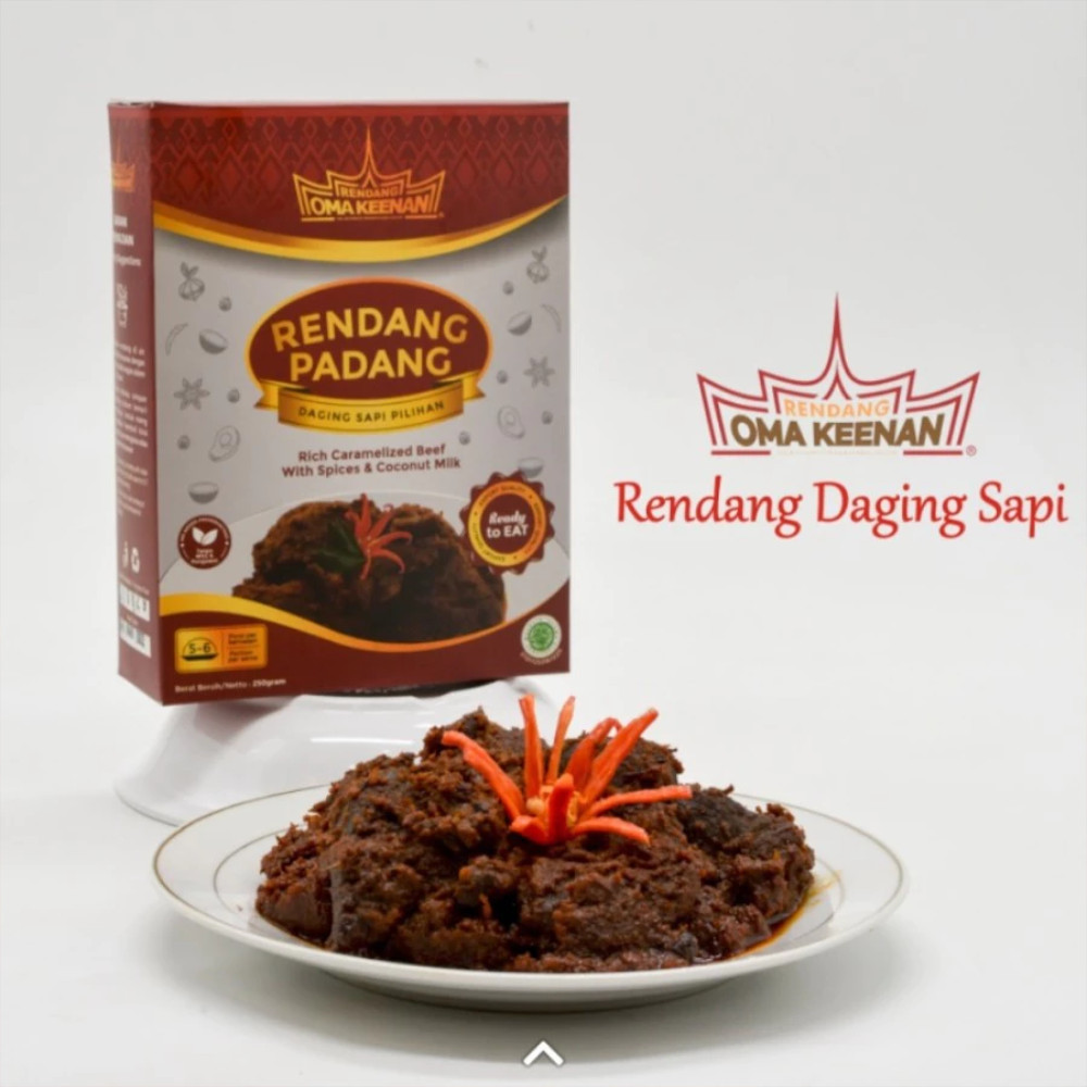 Rendang Daging Sapi Oma keenan 250 gr 2