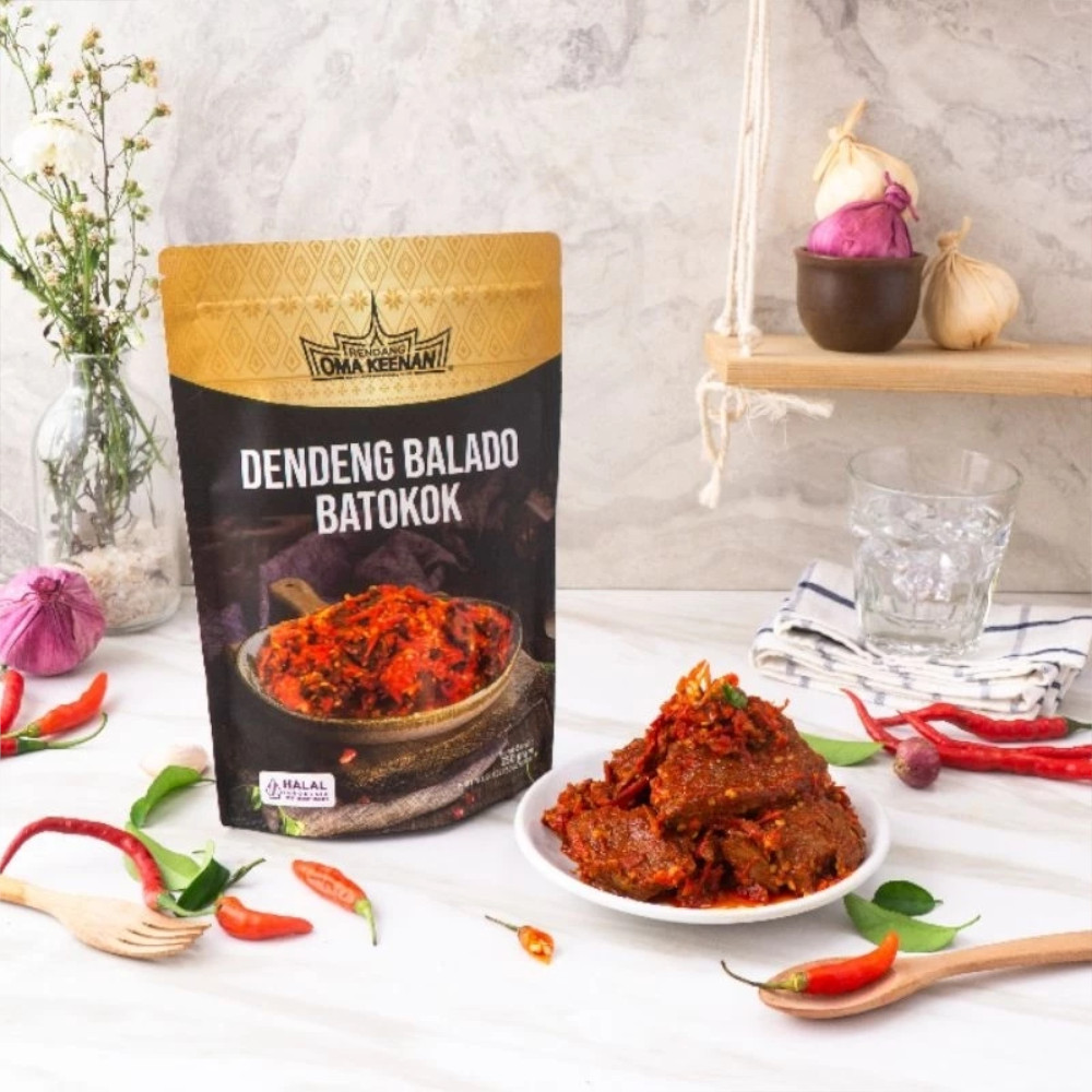 Dendeng Balado Batokok Oma keenan250g 5