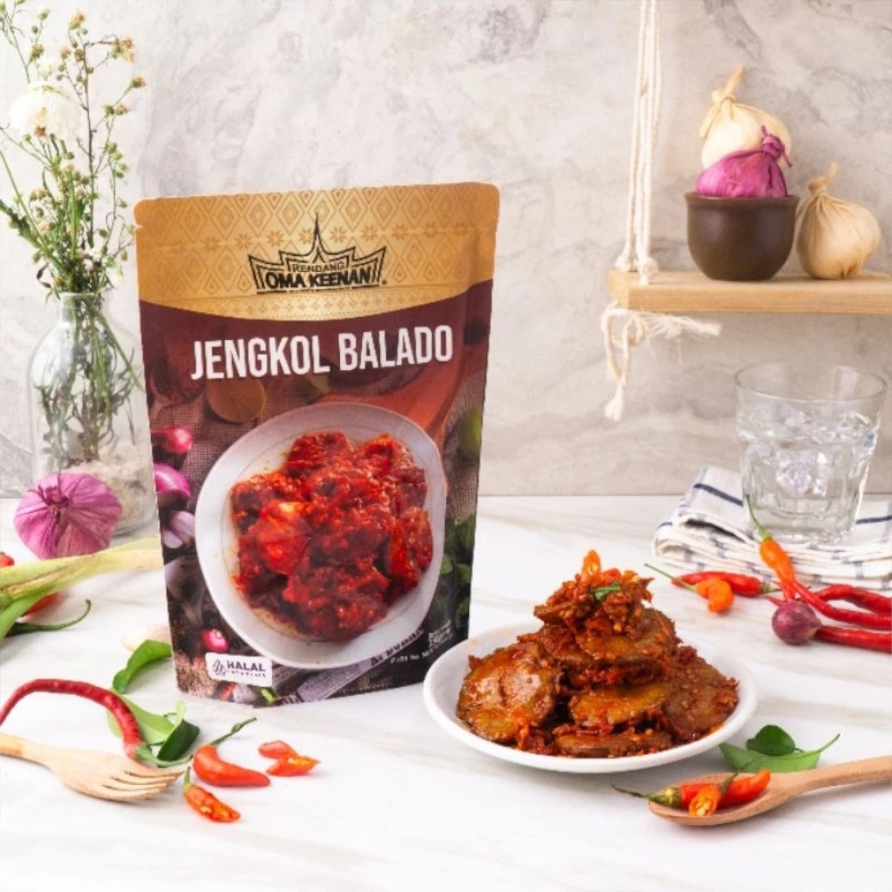 Jengkol balado Oma keenan 250gr 3